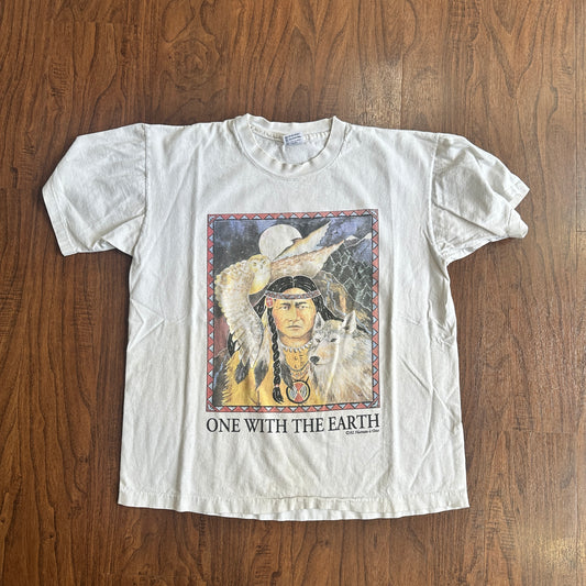 *VINTAGE* One with the Earth Tee (Fits Large)