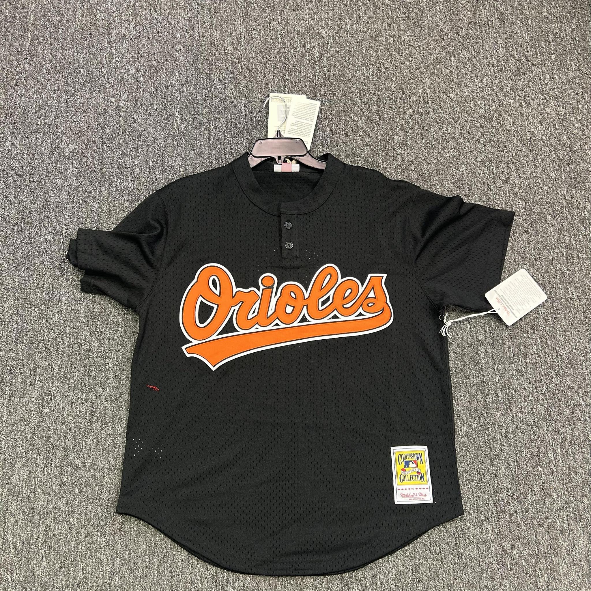 Orioles sales practice jersey