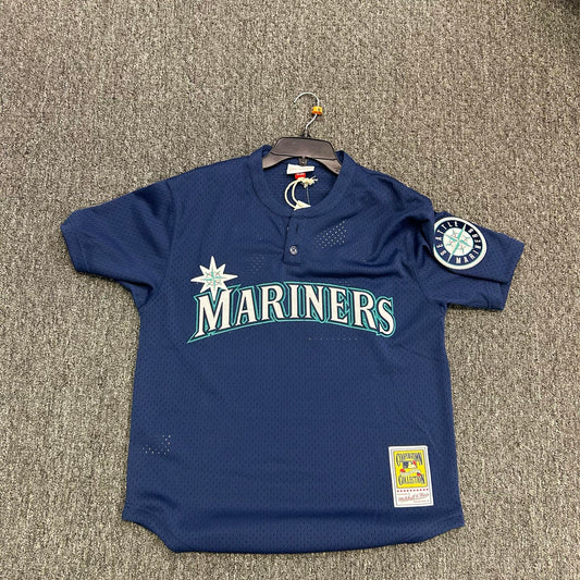 Mitchell And Ness MLB Mets Batting Practice Jersey Mariners Griffey (Mens)