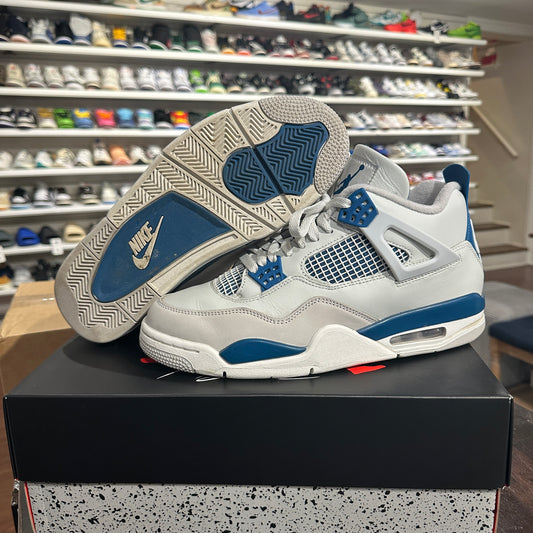 *USED* Jordan 4 Military Blue ( Size 10 )