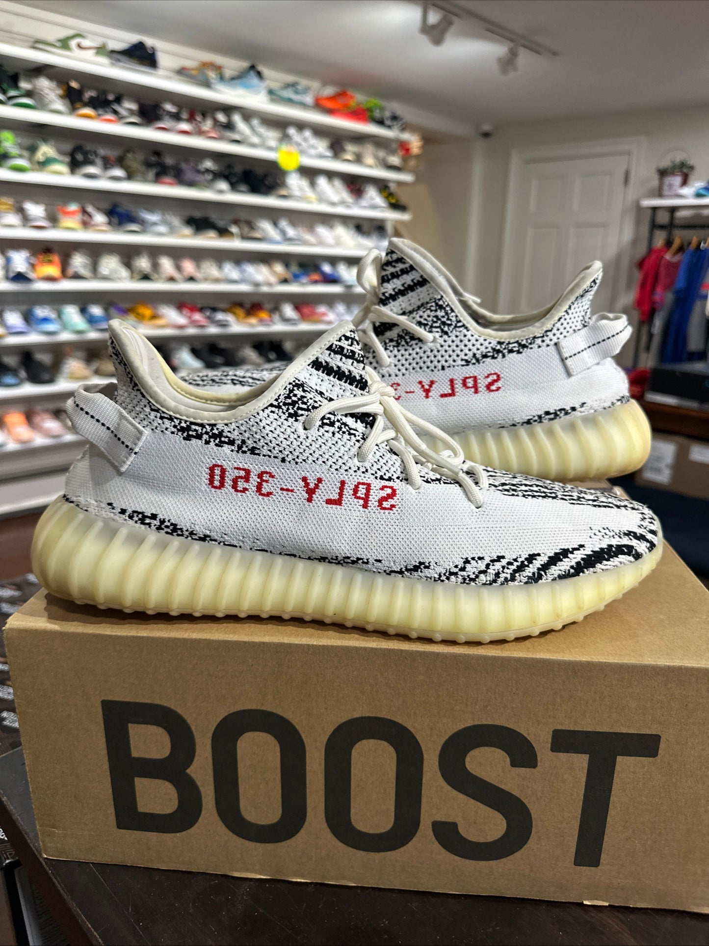 *USED* Yeezy 350 Zebra (SIZE 13)
