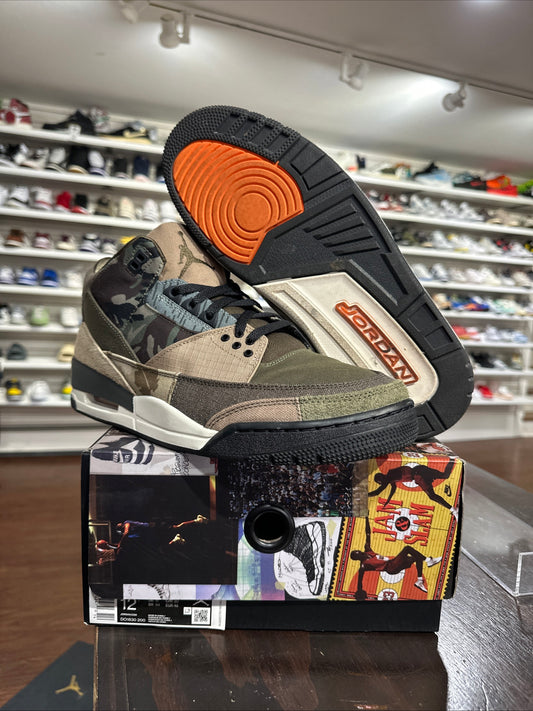 *USED* Jordan 3 Patchwork ( Size 12 )