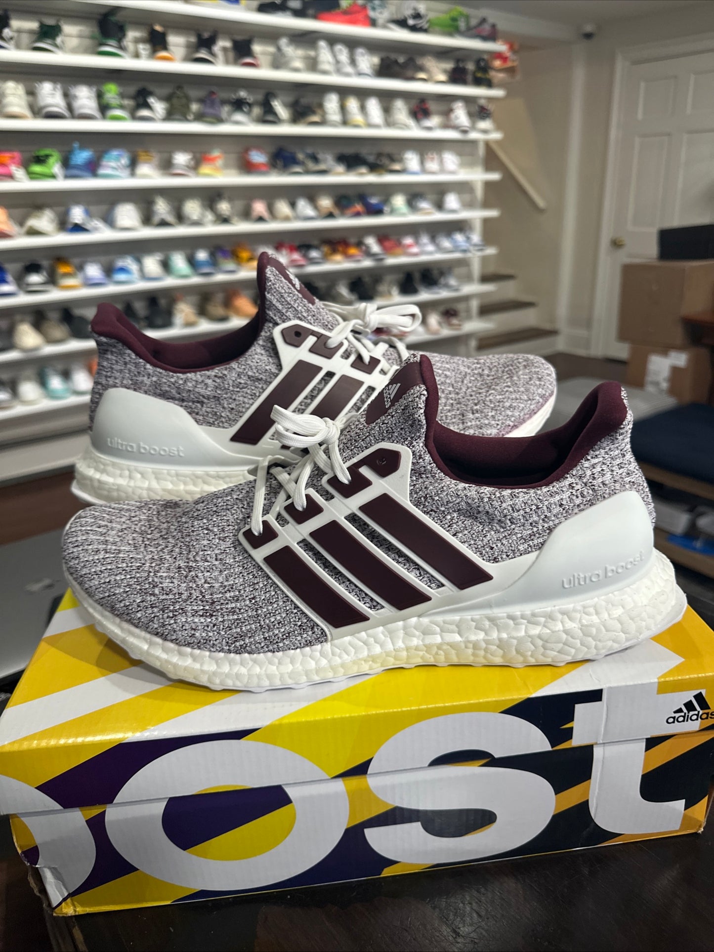 *USED* Adidas Ultra Boost Burgundy (SIZE 13)