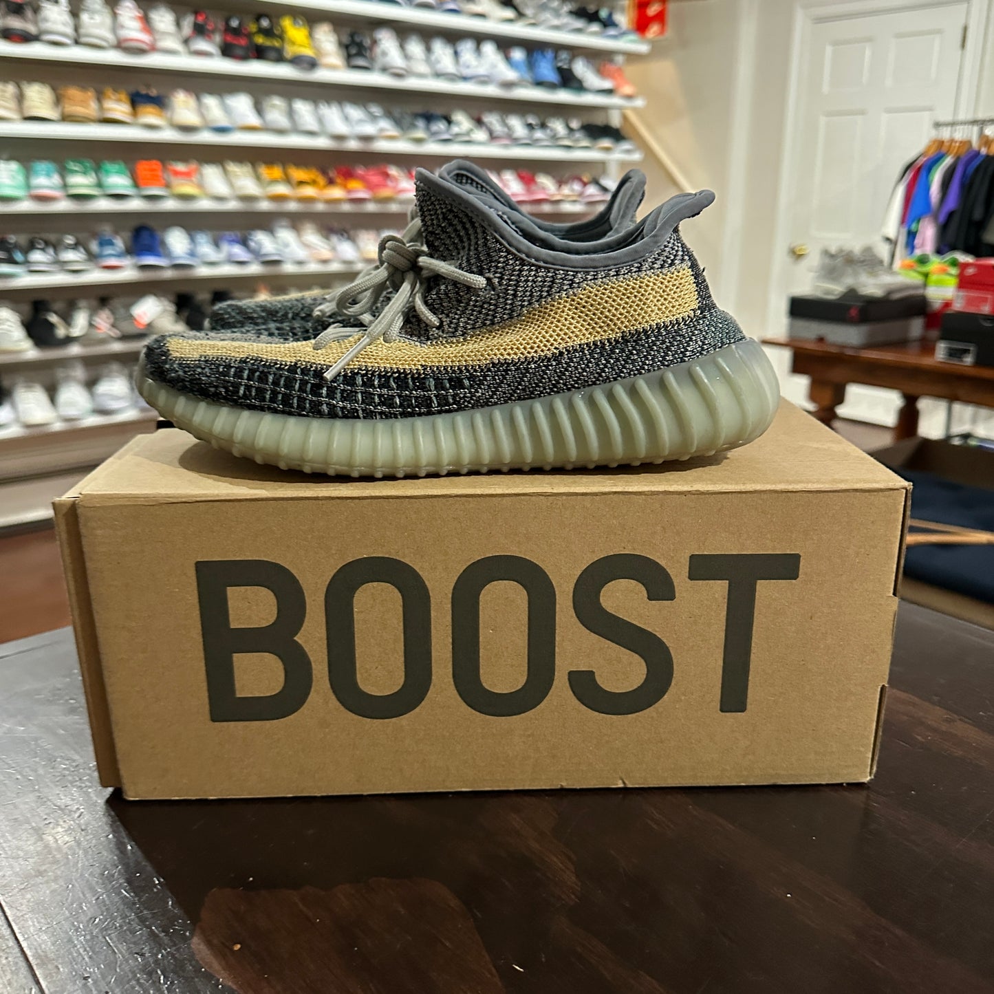 *USED* Yeezy Boost 350 v2 Ash Blue (size 7)