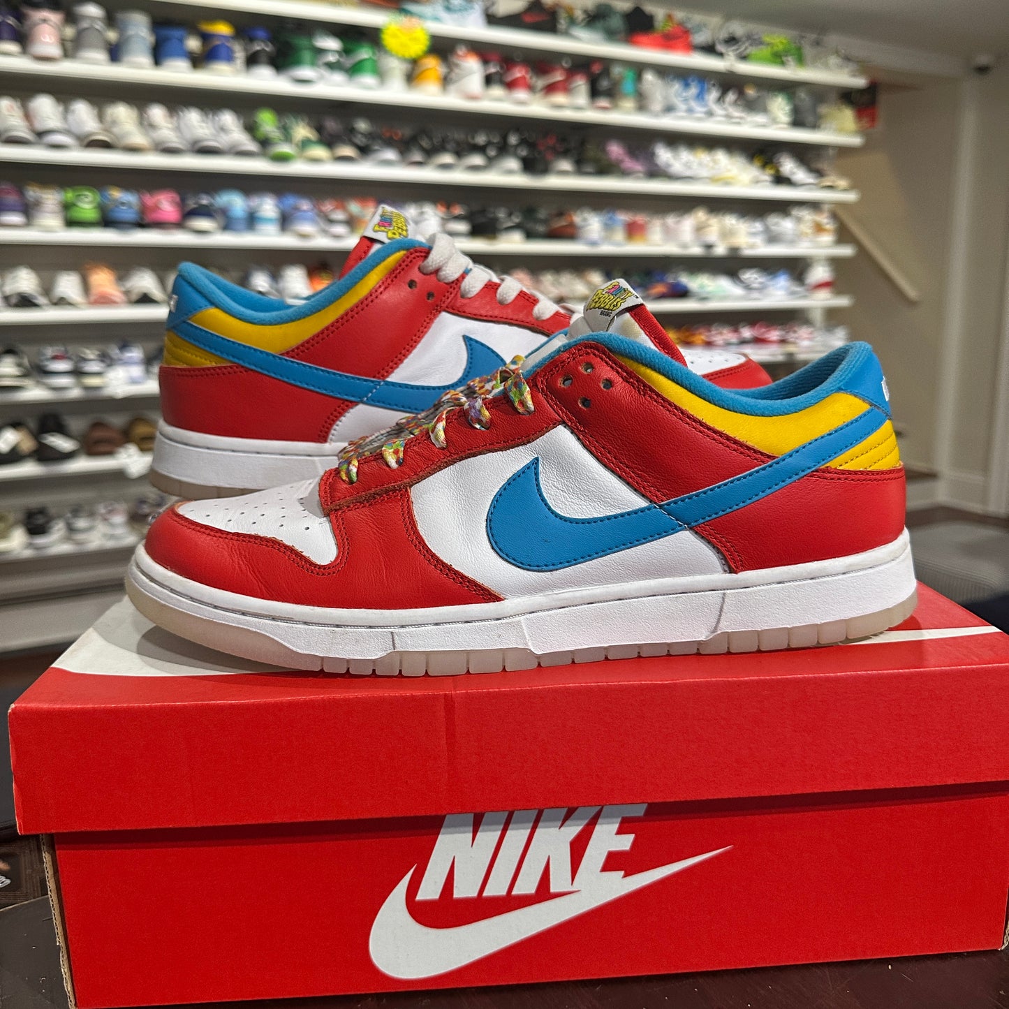 *USED* Dunk Low Fruity Pebbles (size 10.5)