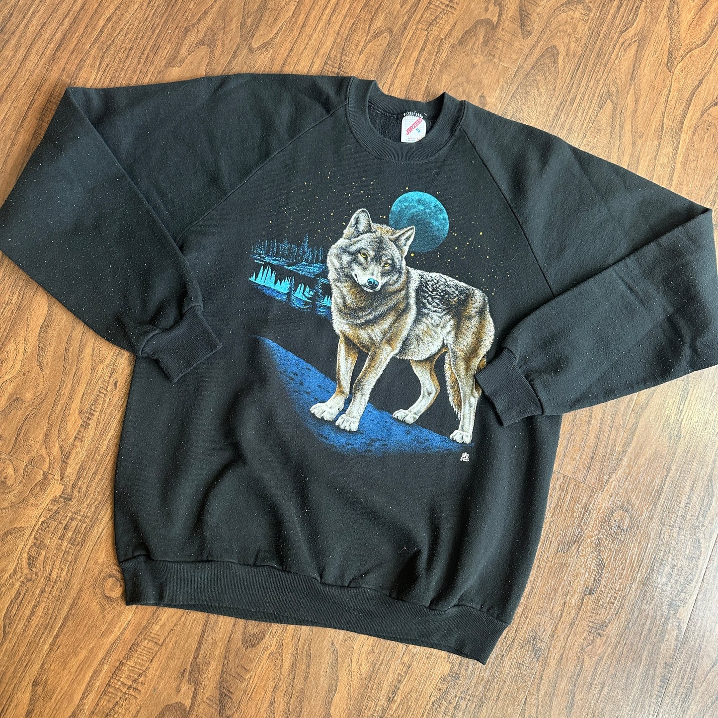 *VINTAGE* Wolf Crewneck (FITS X-LARGE)