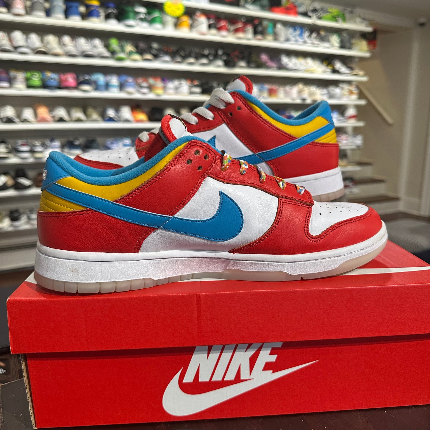 *USED* Dunk Low Fruity Pebbles (size 10.5)