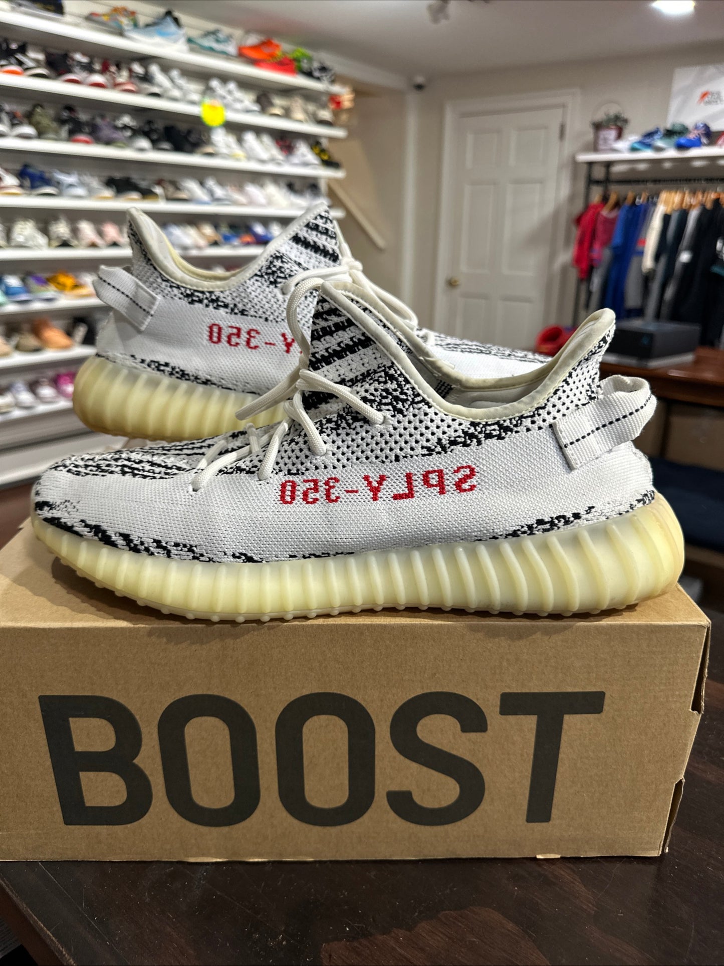*USED* Yeezy 350 Zebra (SIZE 13)