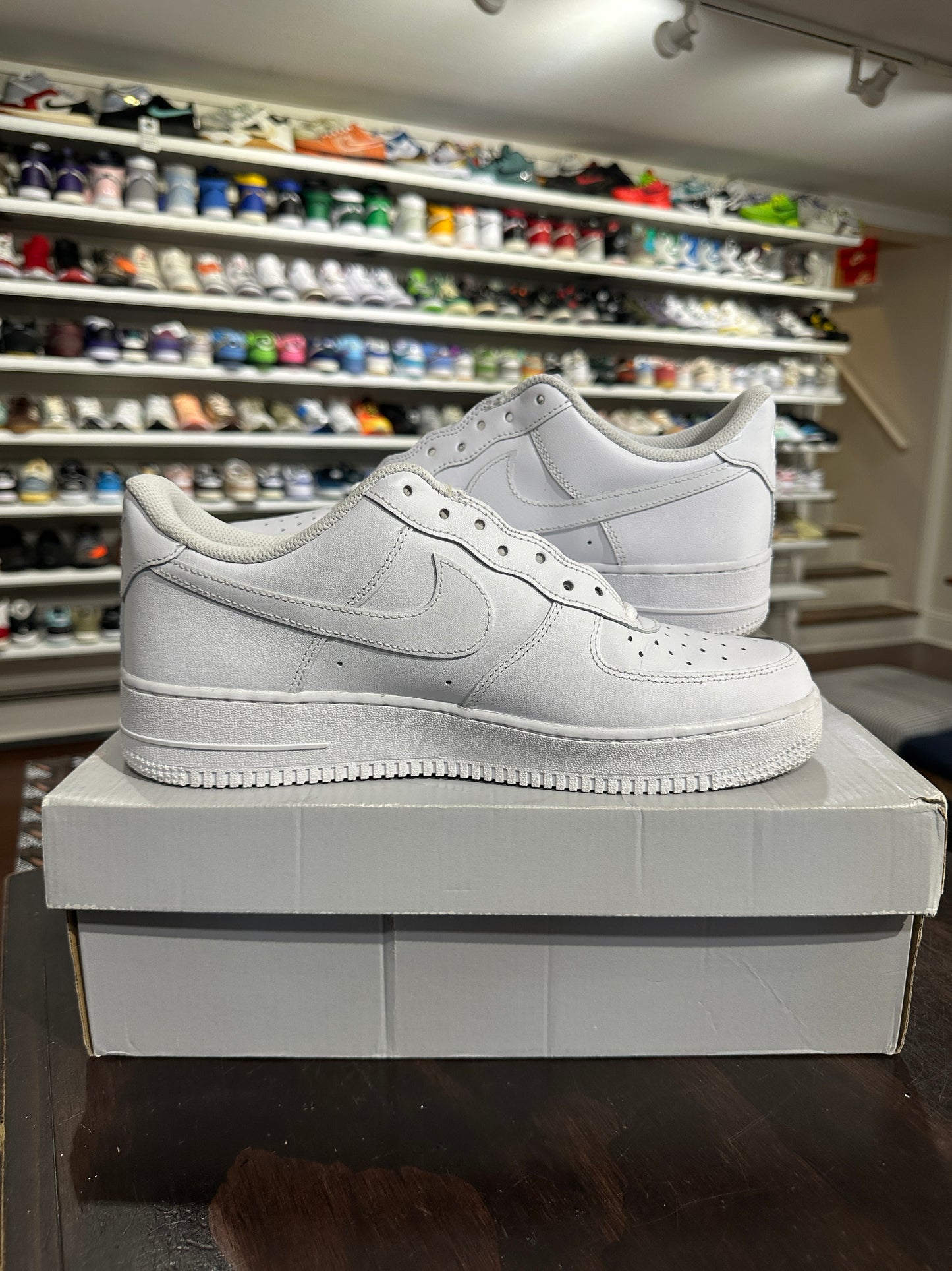 *USED* Nike Air Force 1 Low White (SIZE 10)(VNDS)