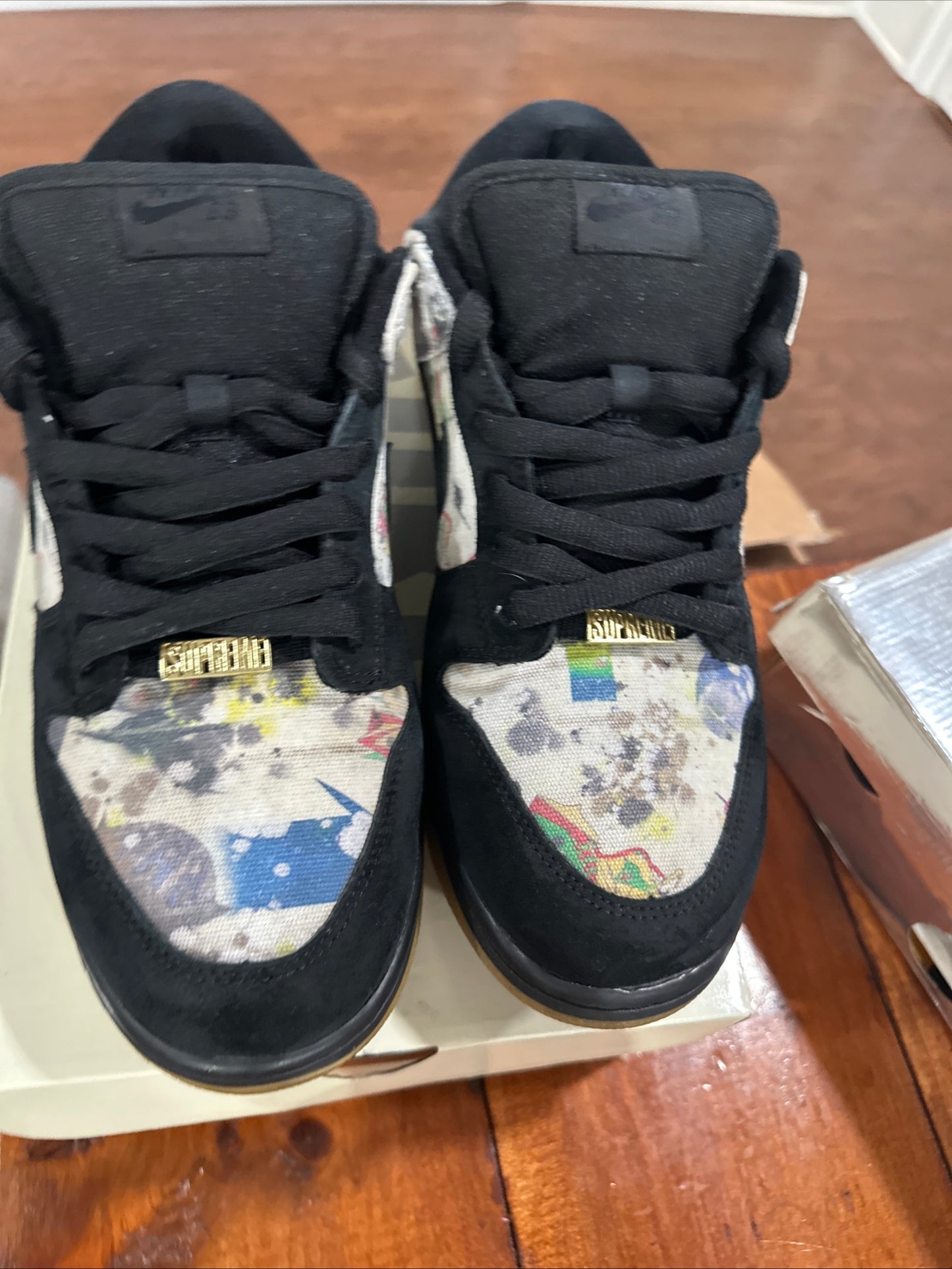 *USED* Dunk Low Supreme Rammellzee (Size 12)
