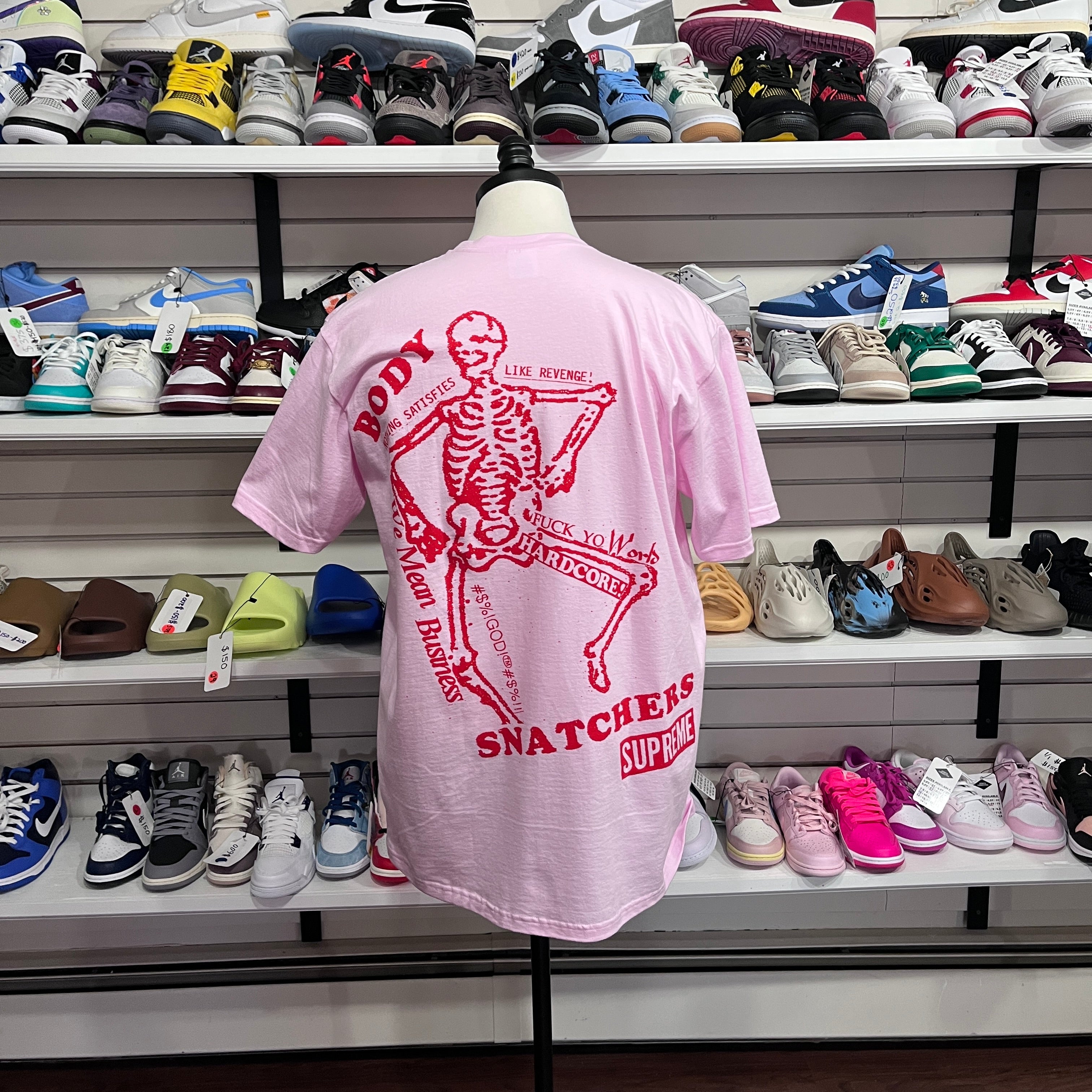 Supreme Body Snatchers Pink Tee – Sports Connection