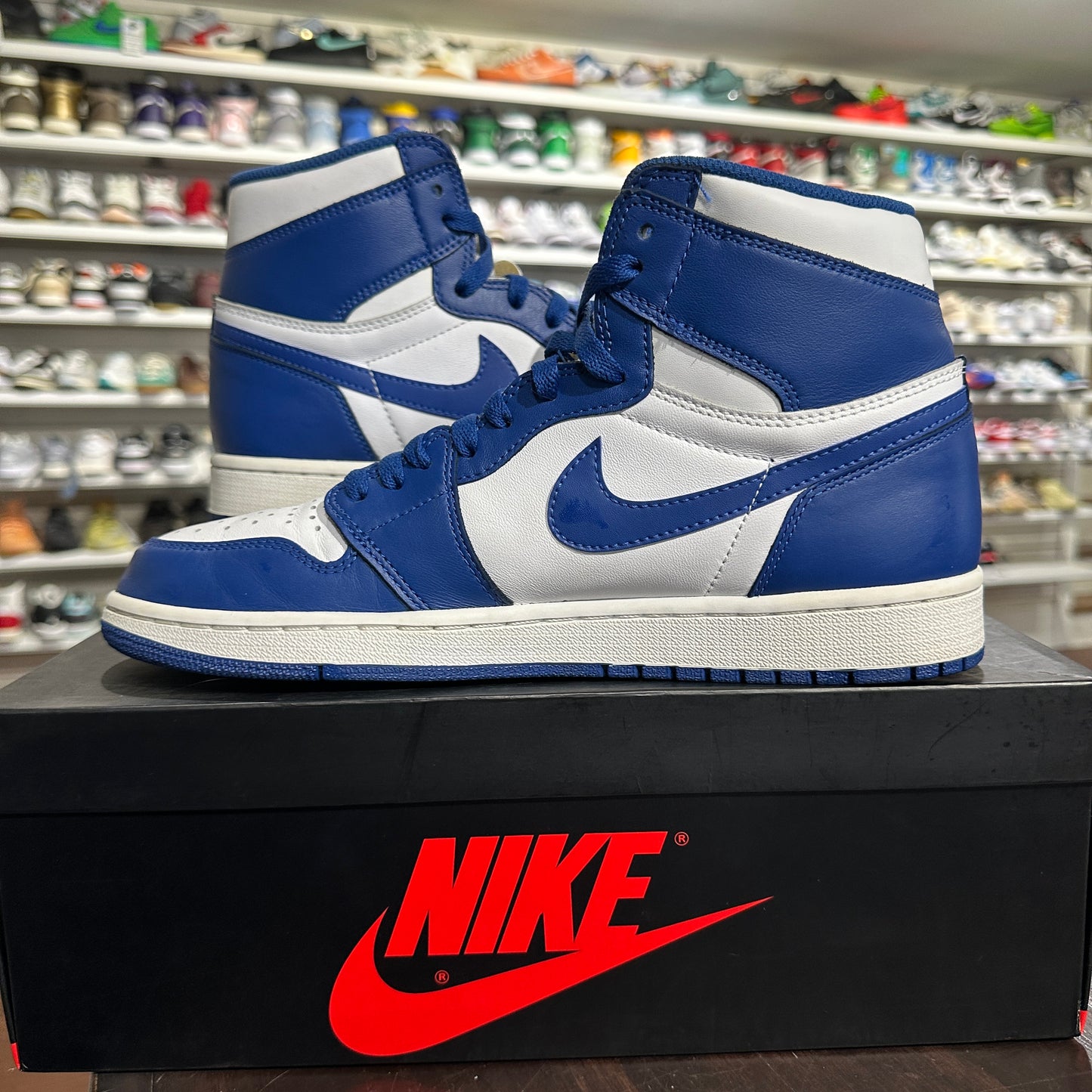 *USED* Air Jordan 1 High Storm Blue (size 10)