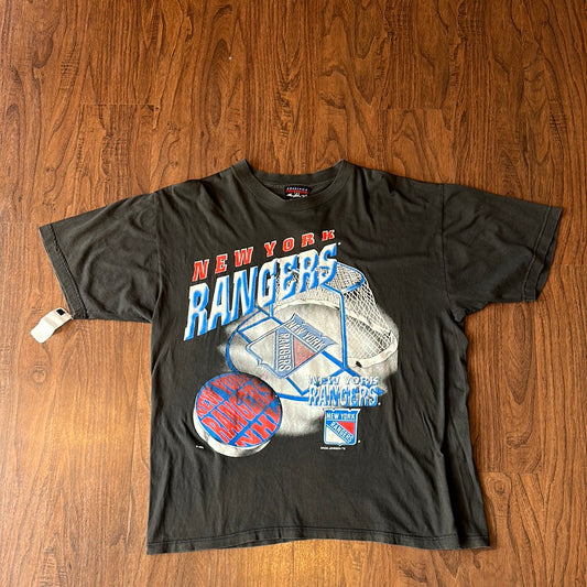 *VINTAGE* New York Rangers Tee (FITS Large/XL)