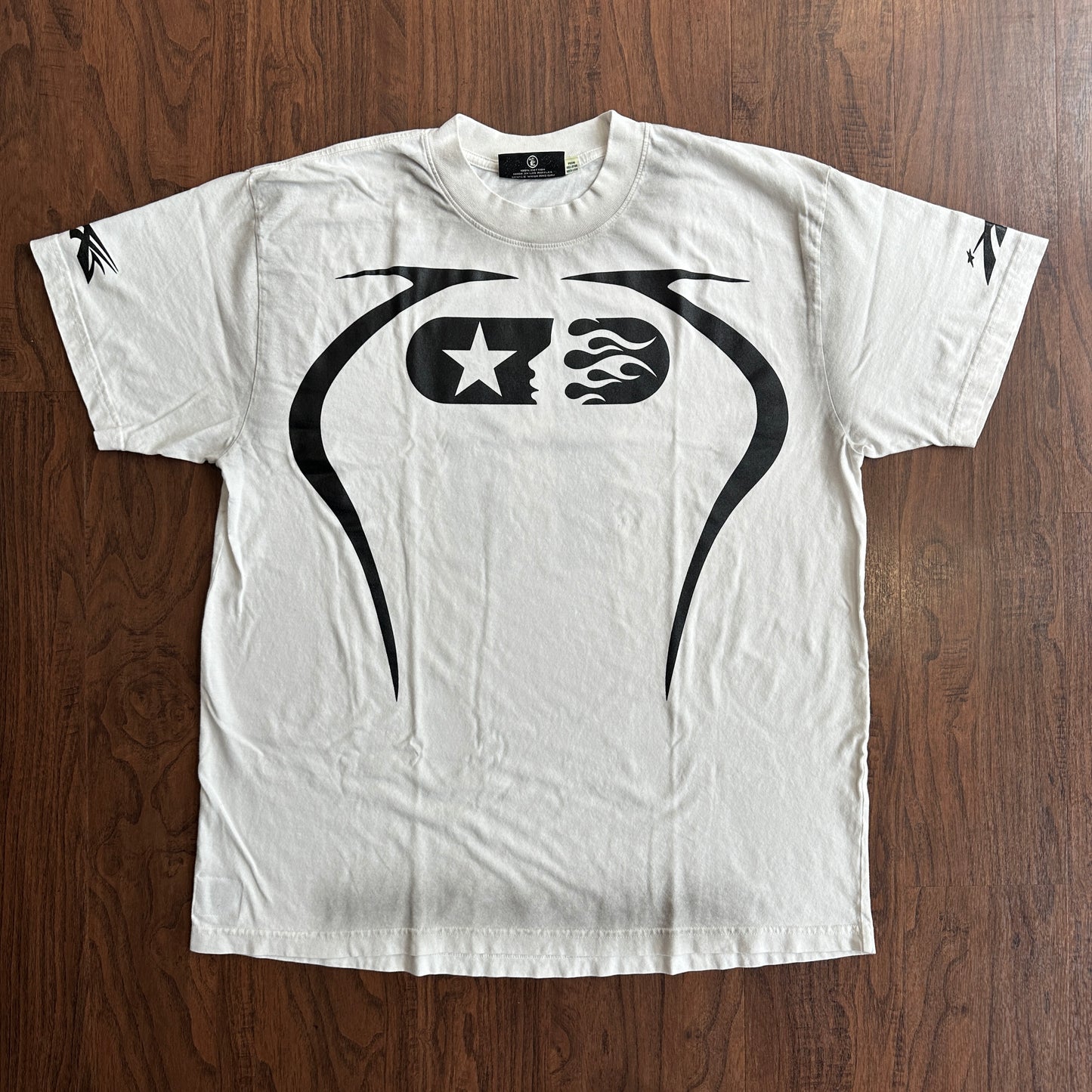 Hellstar Studios Warm Up T-Shirt White