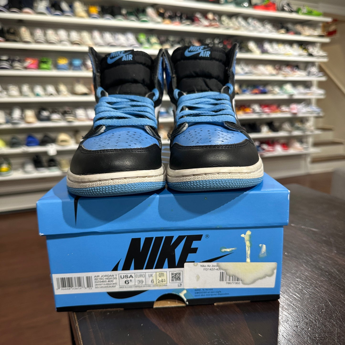 *USED* Jordan 1 High UNC Toe (Size 6.5Y)