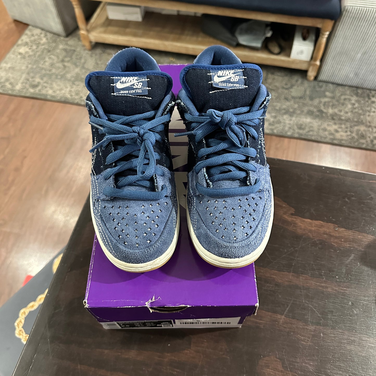 *USED* Dunk Low SB Sashiko Pack (SIZE 7)