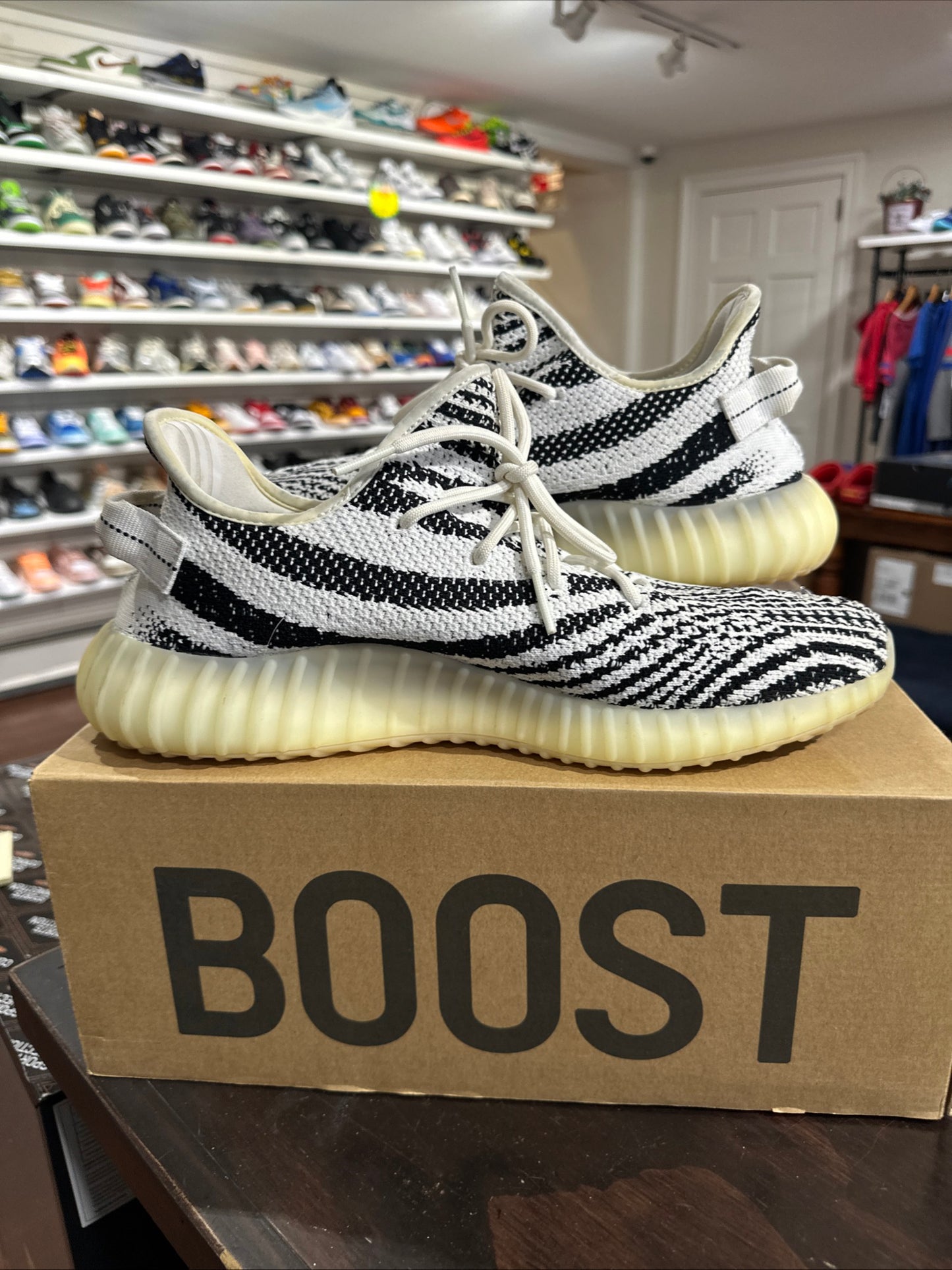 *USED* Yeezy 350 Zebra (SIZE 13)