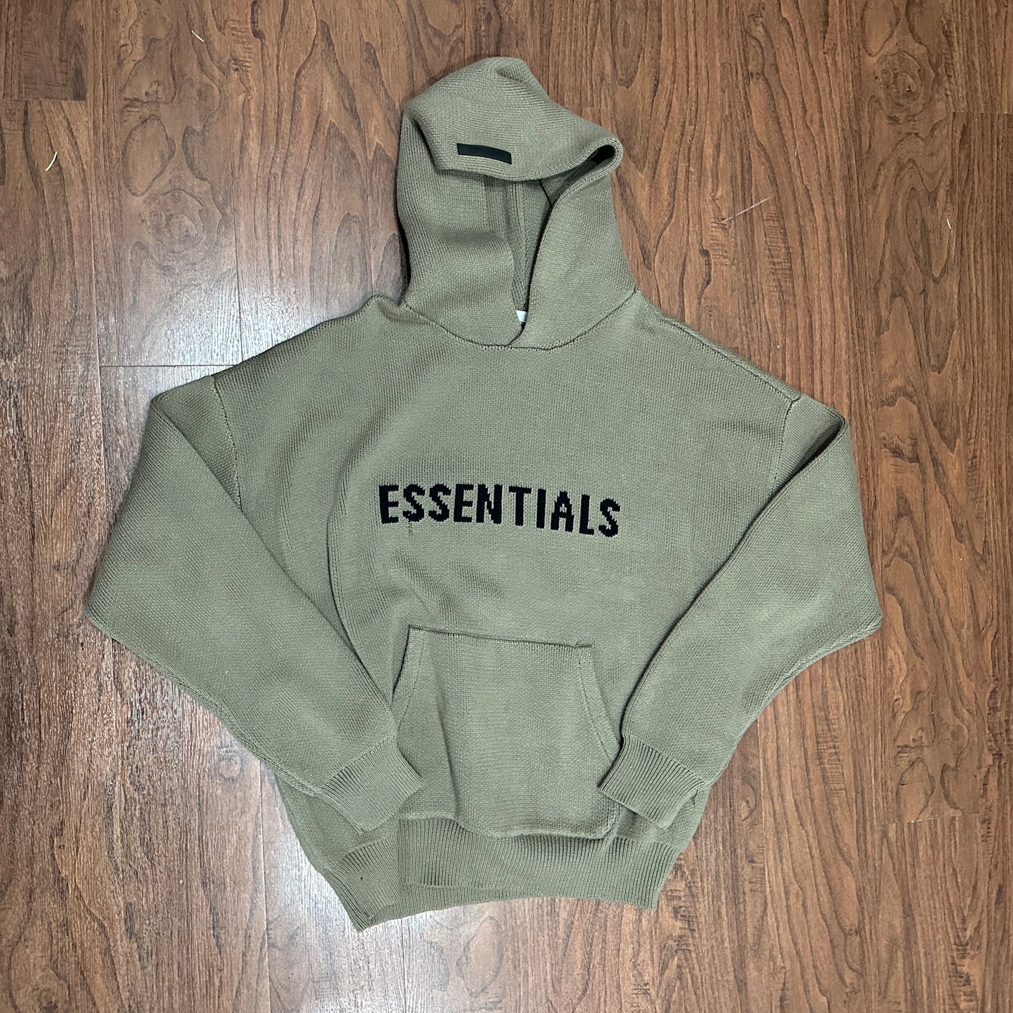Essentials Knit Harvest Sweatshirt (SIZE XL)