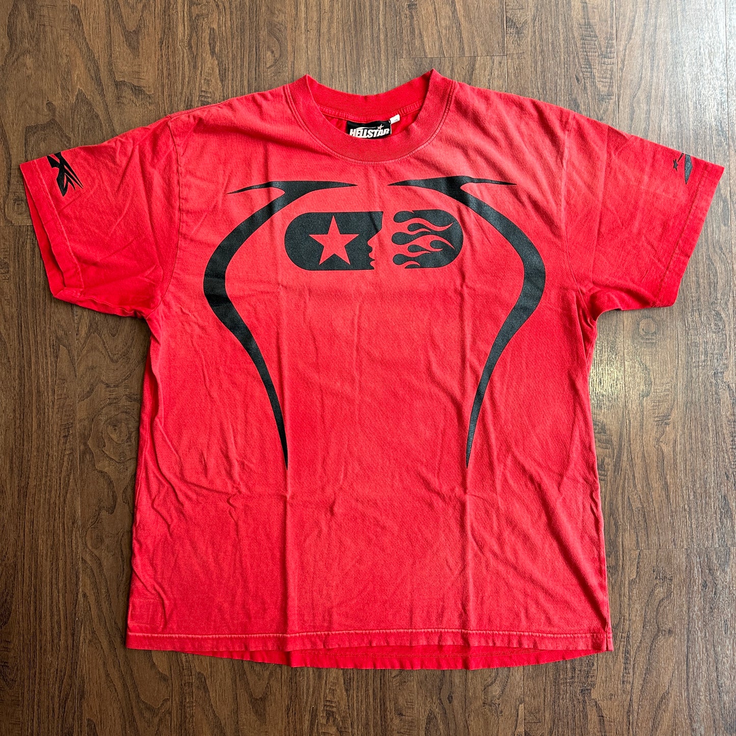 Hellstar Studios Warm Up T-Shirt Red