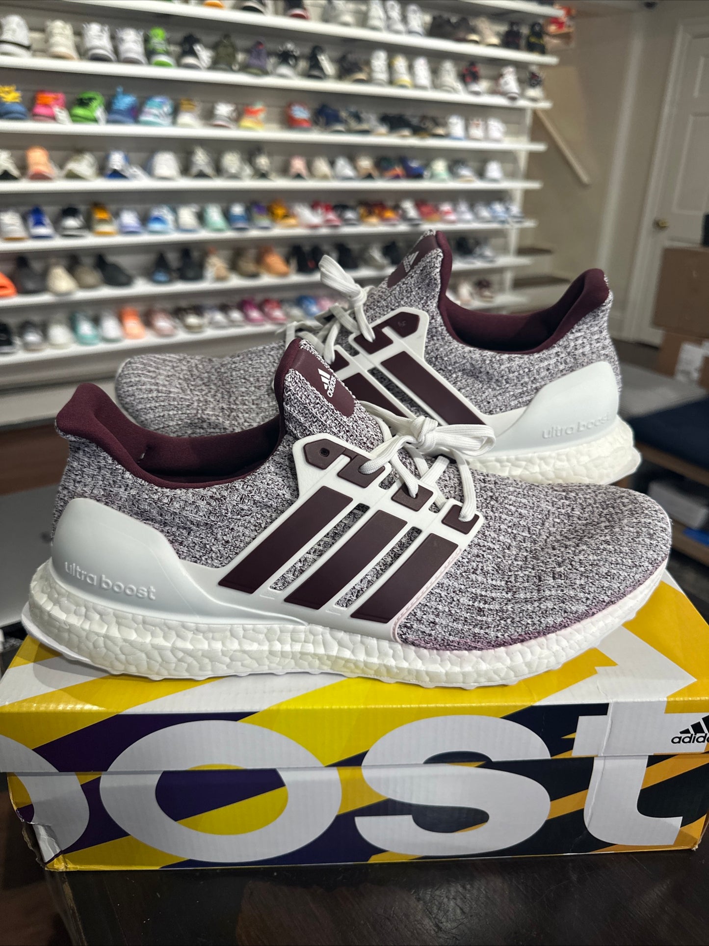 *USED* Adidas Ultra Boost Burgundy (SIZE 13)