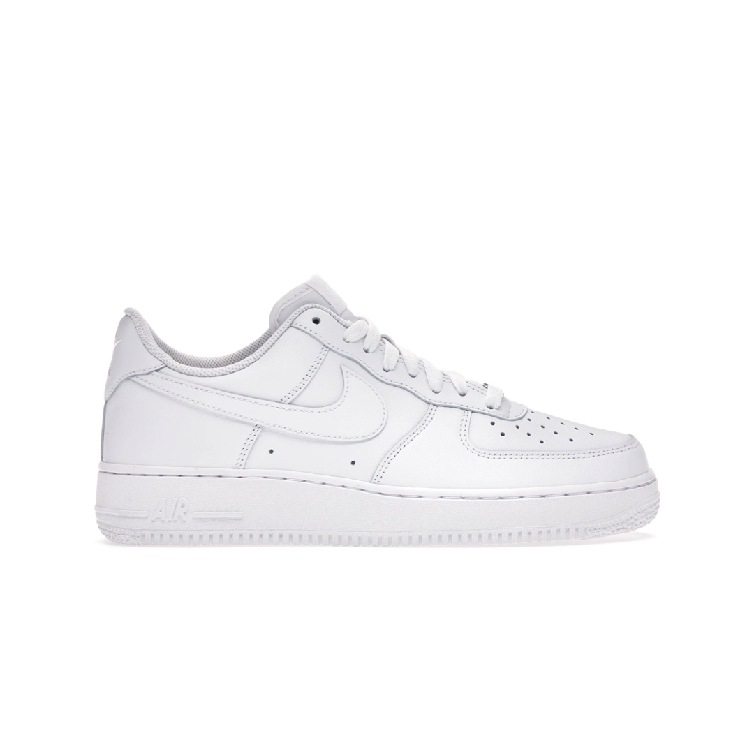 Nike Air Force 1 Low White (Mens)! A classic, clean white Air Force One... AF1's are good for any outfit, event or style. Keep a consistent fresh pair into your daily rotation. Ready to go now!
