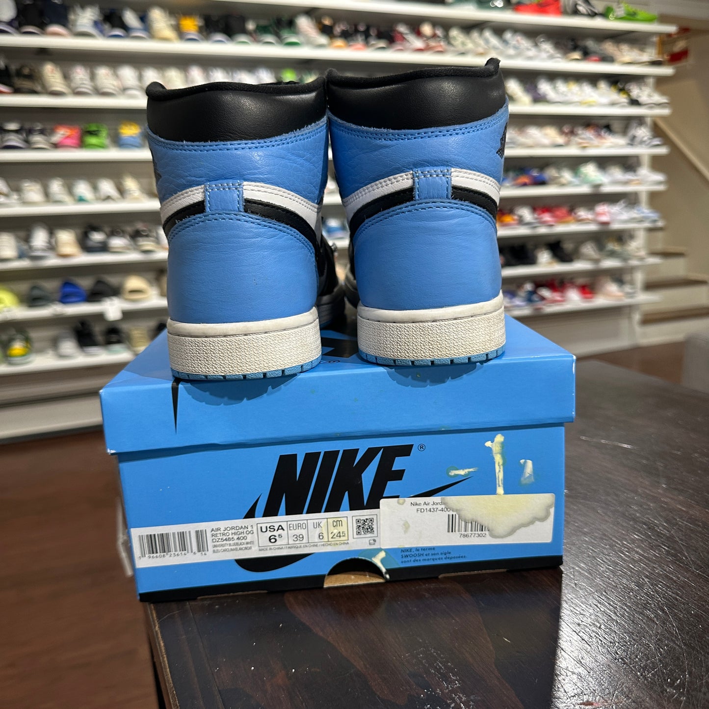 *USED* Jordan 1 High UNC Toe (Size 6.5Y)