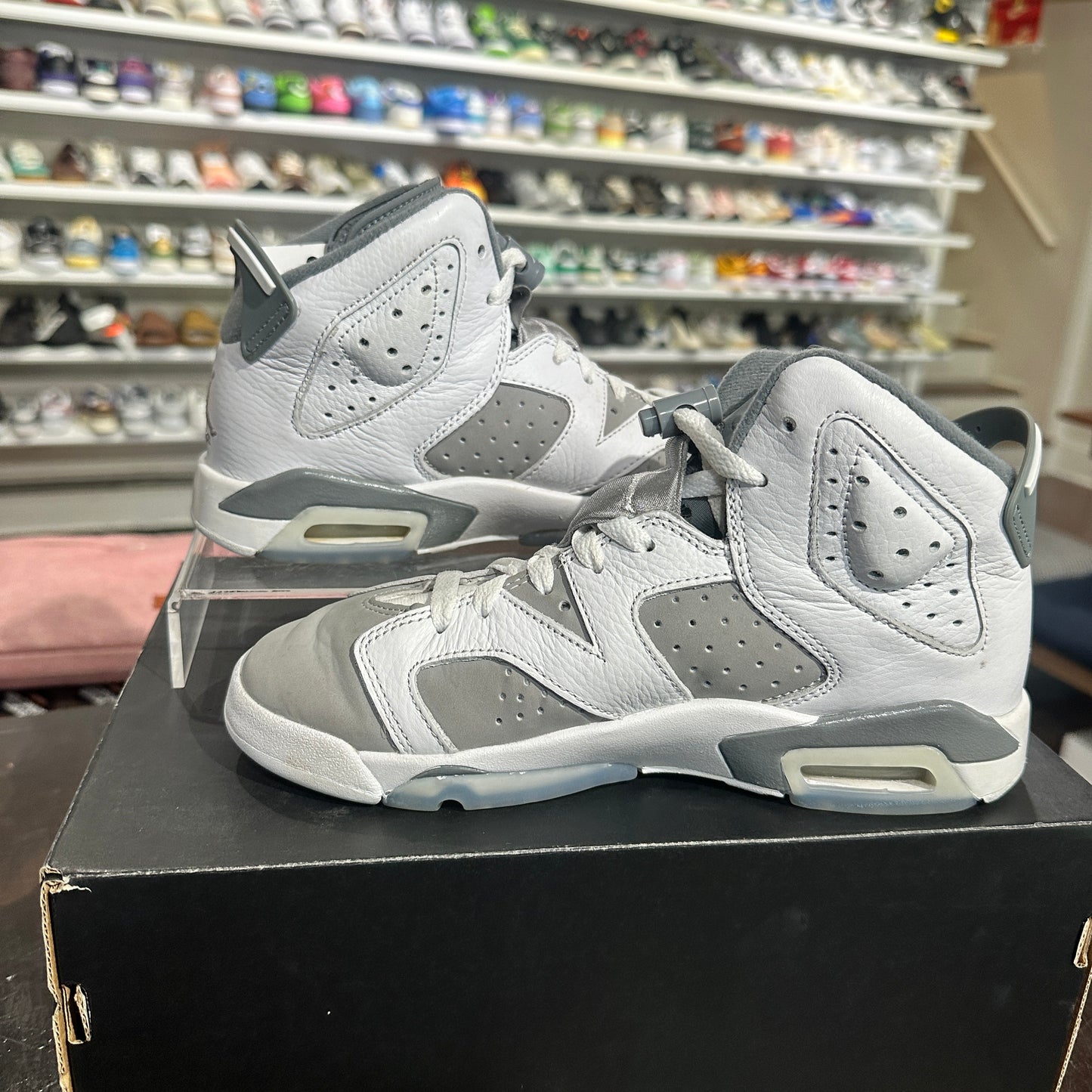 *USED* Air Jordan 6 Cool Grey (Size 5Y)