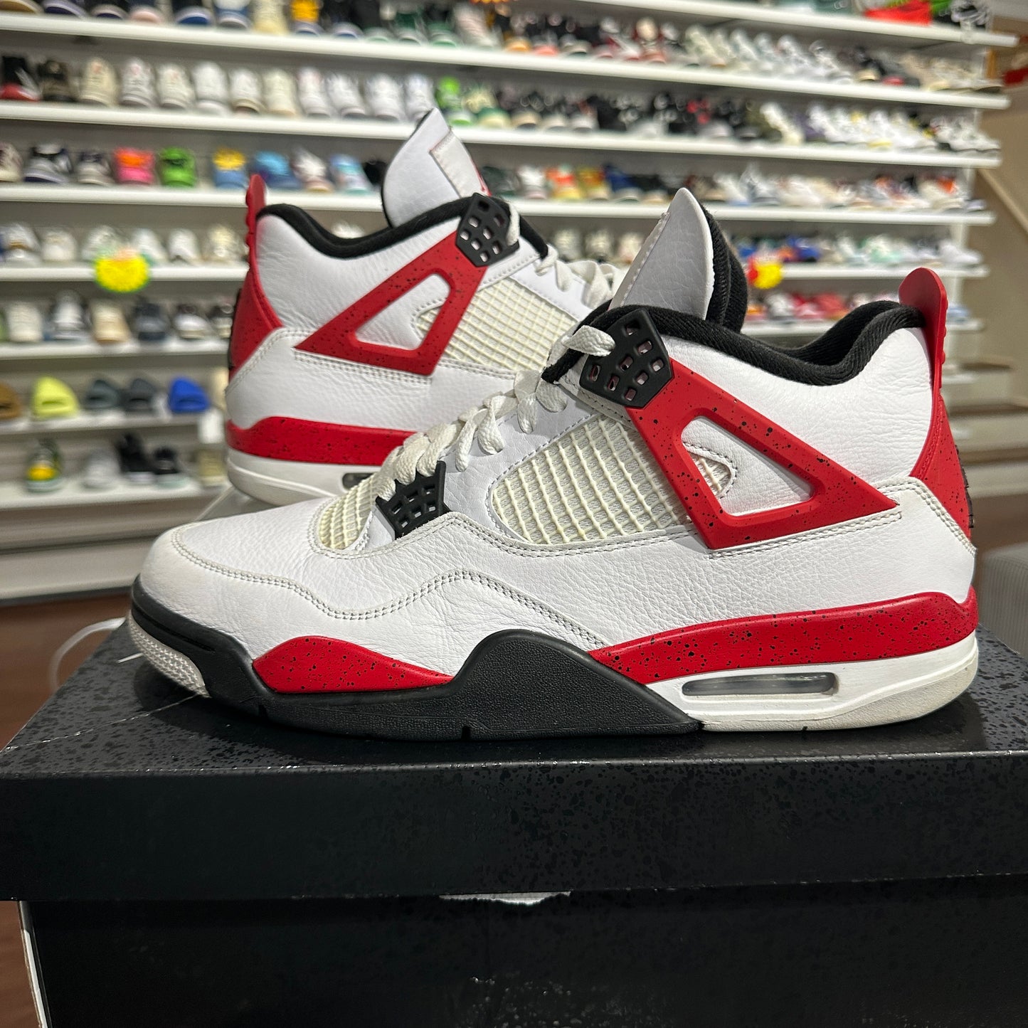 *USED* Jordan 4 Red Cement (size 11)