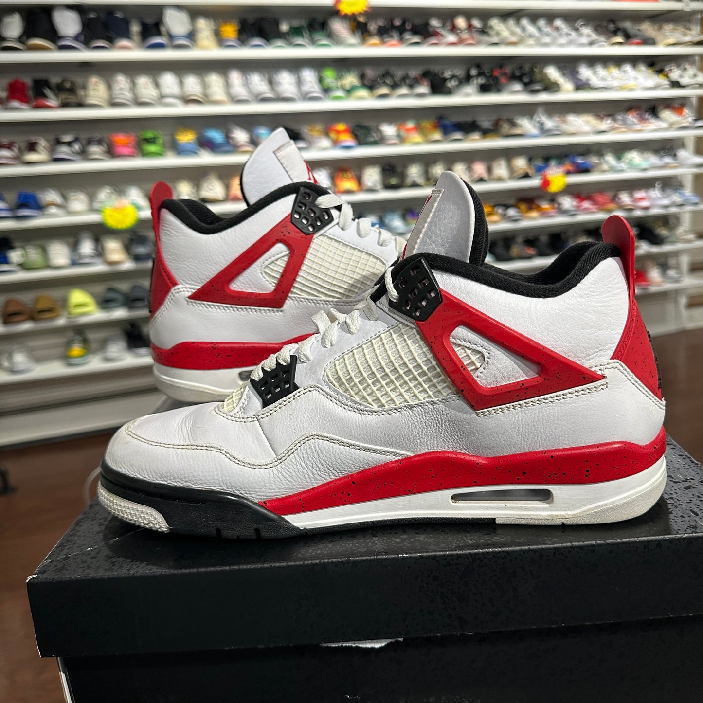 *USED* Jordan 4 Red Cement (size 11)