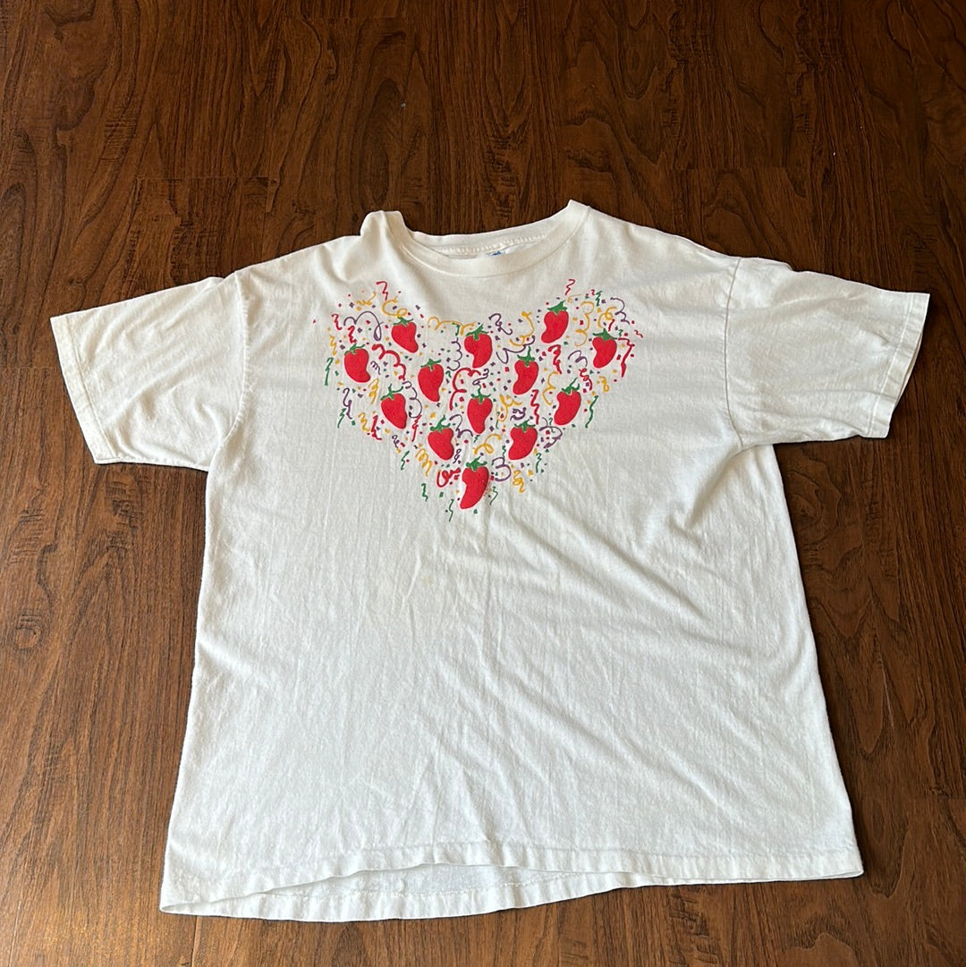*VINTAGE* Chili Heart (FITS LARGE)