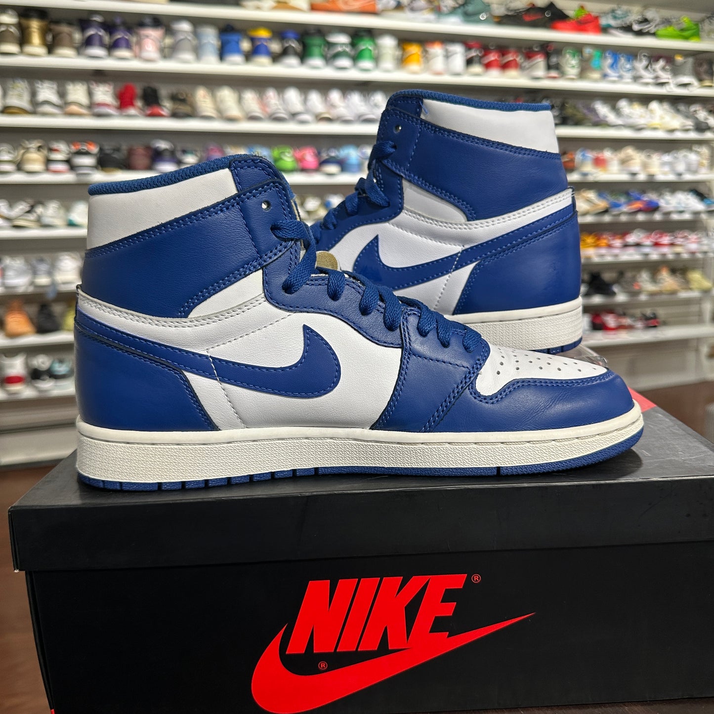 *USED* Air Jordan 1 High Storm Blue (size 10)