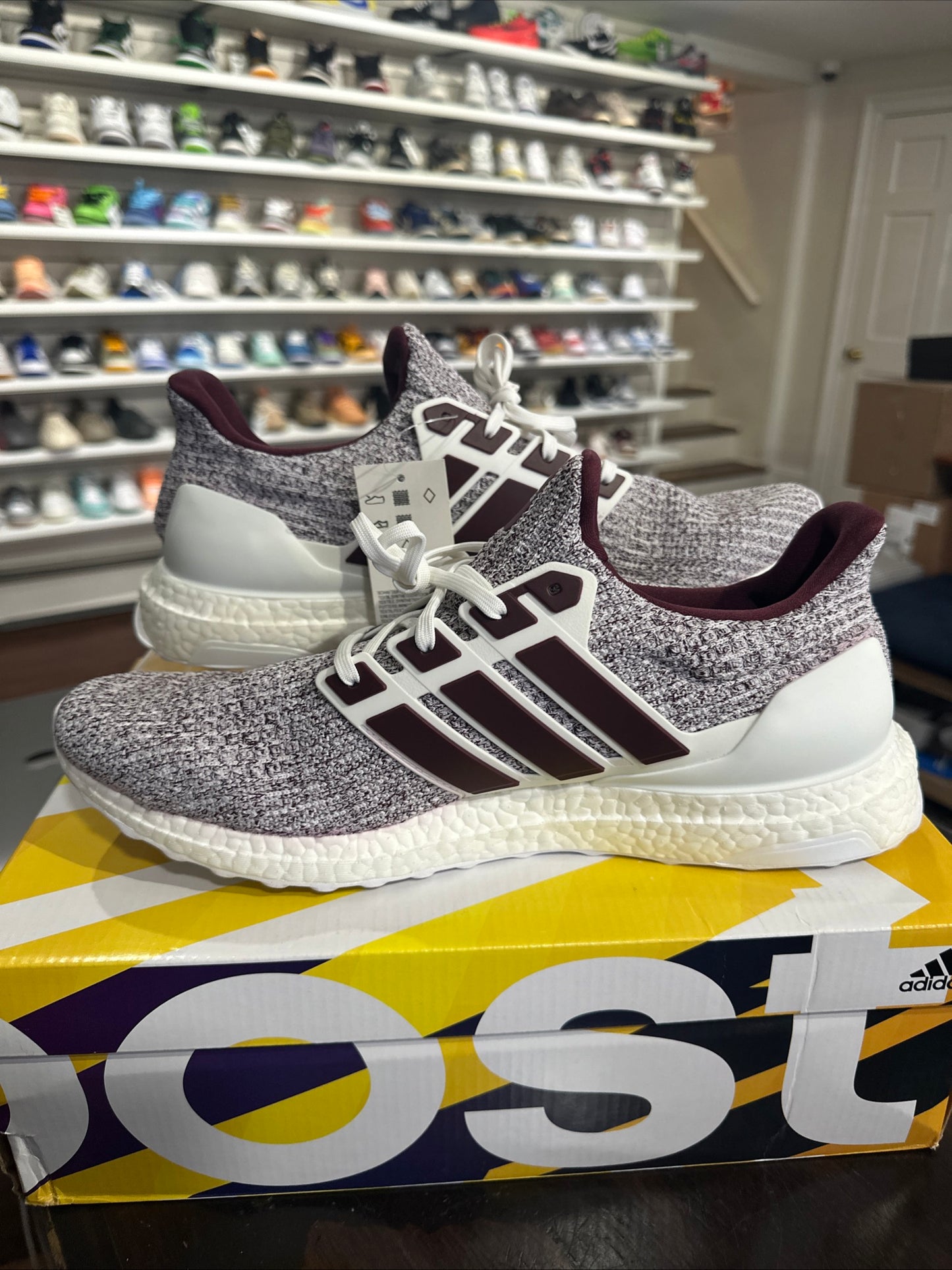 *USED* Adidas Ultra Boost Burgundy (SIZE 13)