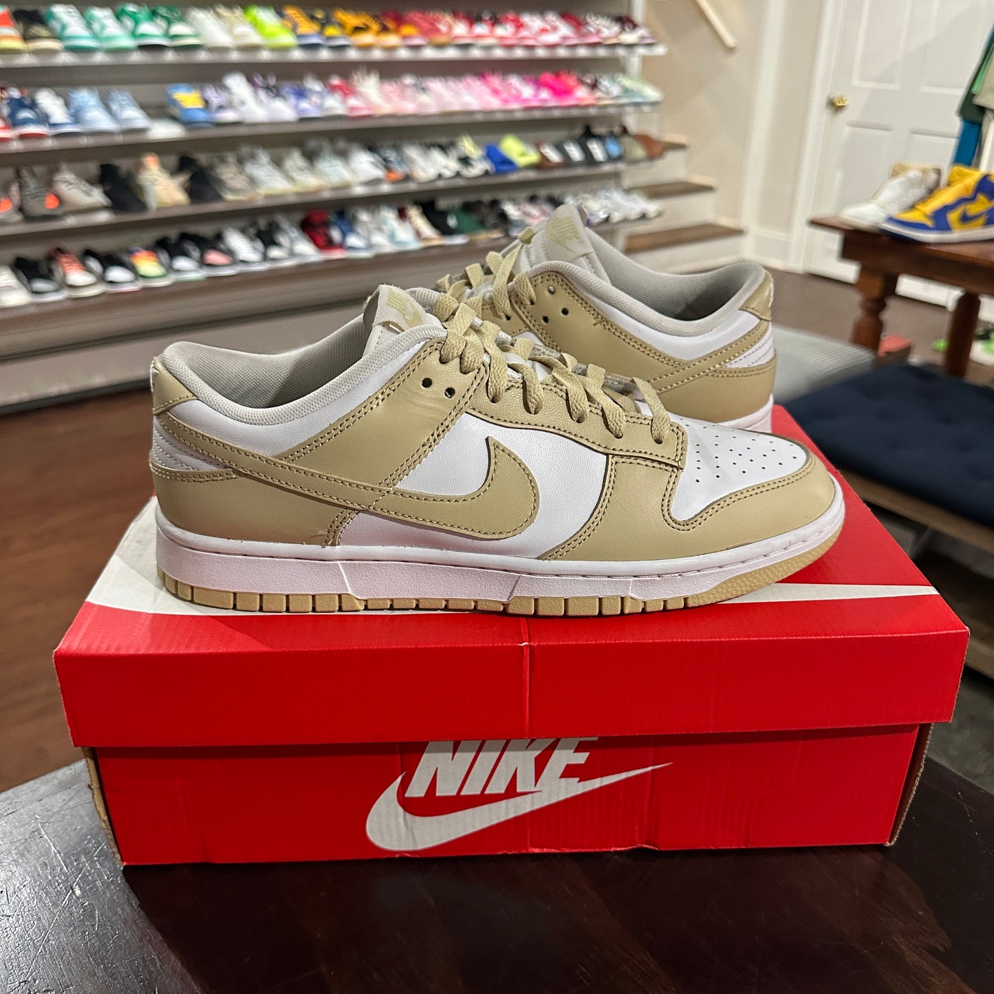 *USED* Nike Dunk Low Team Gold (Size 9.5)