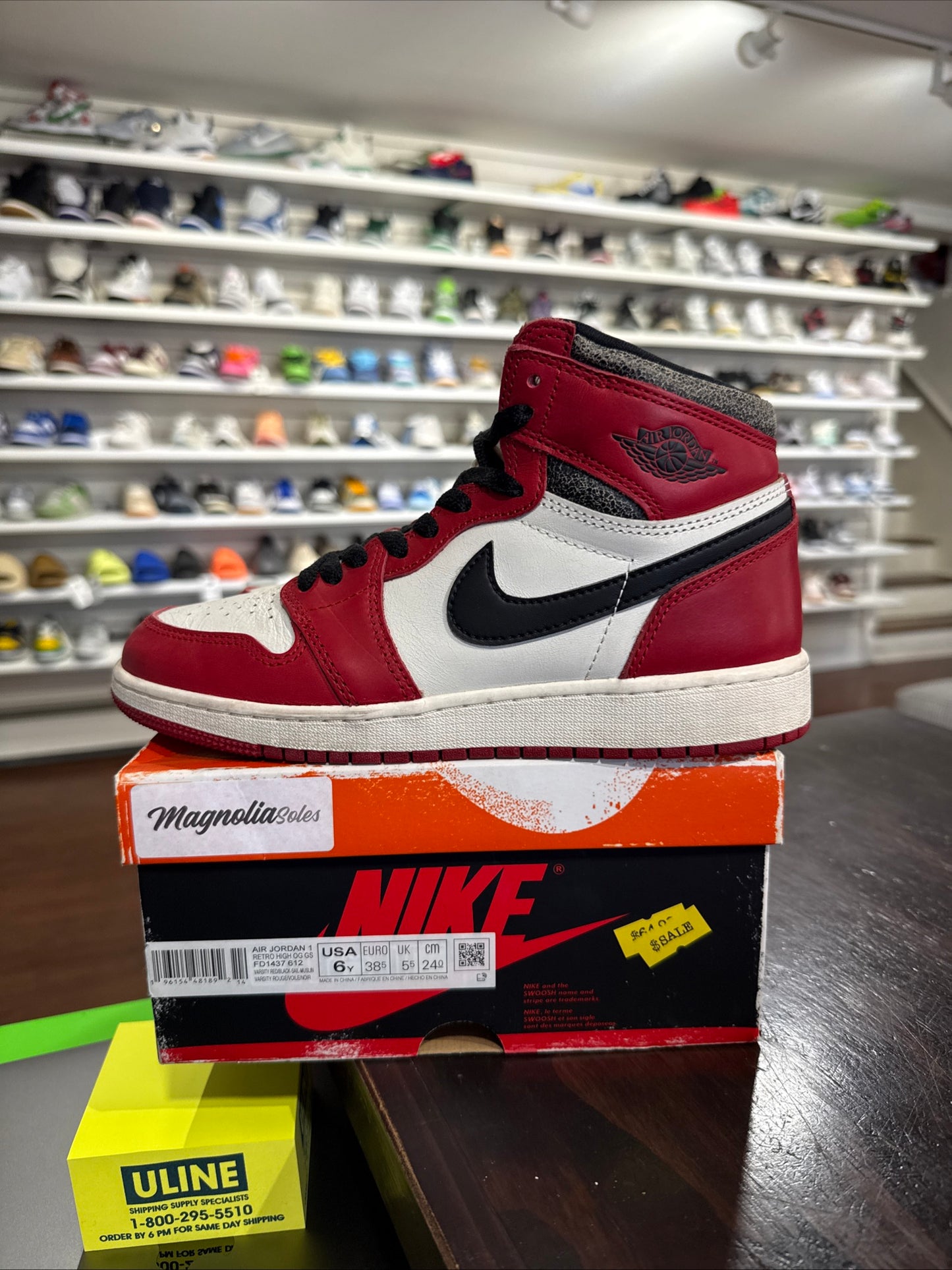 *USED* Jordan 1 Lost and Found (Size 6y)