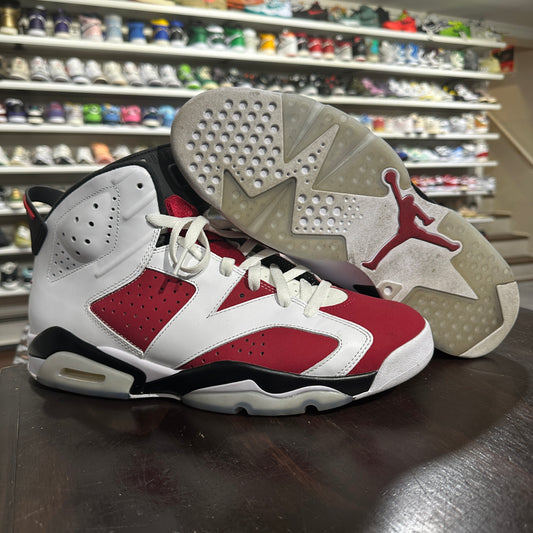 *USED* Air Jordan 6 Carmine (size 12)