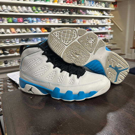 *USED* Air Jordan 9 Power Blue (size 12)