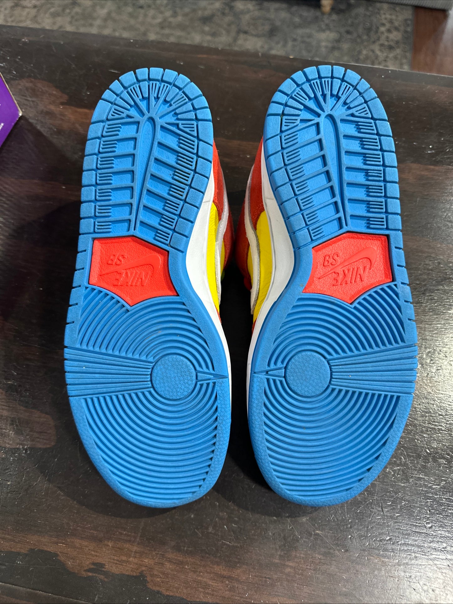 *USED* Bart Simpson Dunk Low SB size 6.5Y