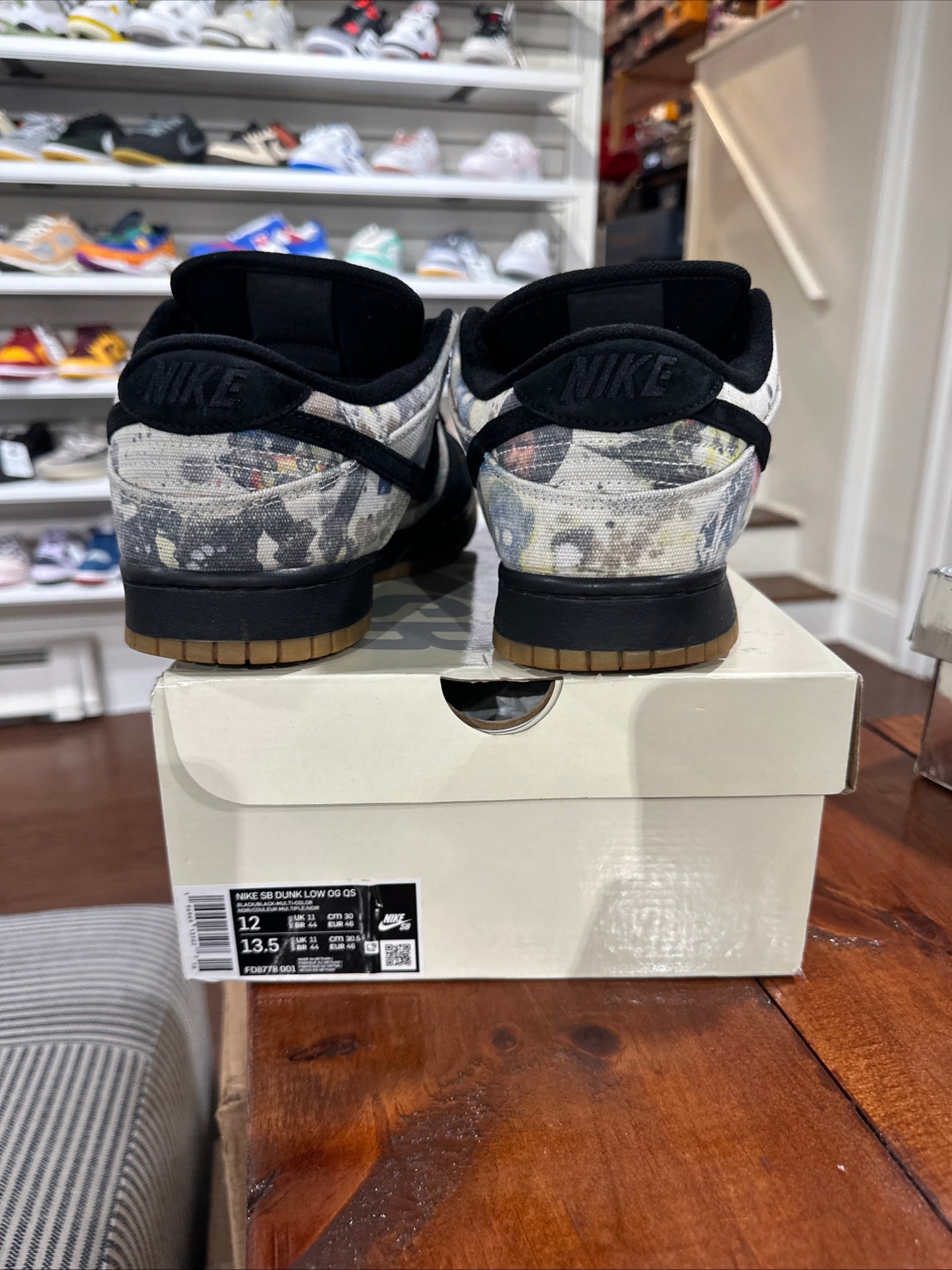 *USED* Dunk Low Supreme Rammellzee (Size 12)