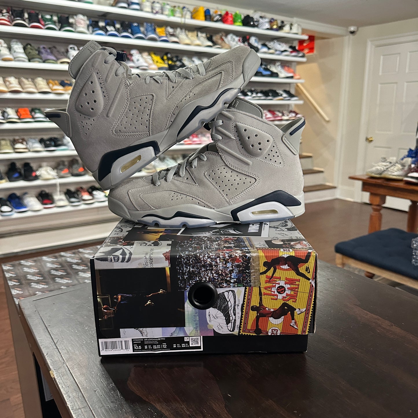 *USED* Air Jordan 6 Georgetown (SIZE 10.5)