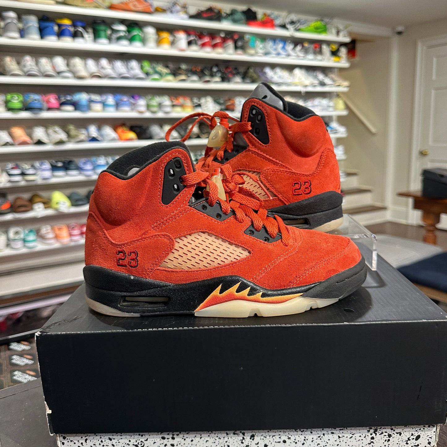 *USED* Air Jordan 5 Retro Dunk on Mars (size 5.5y)