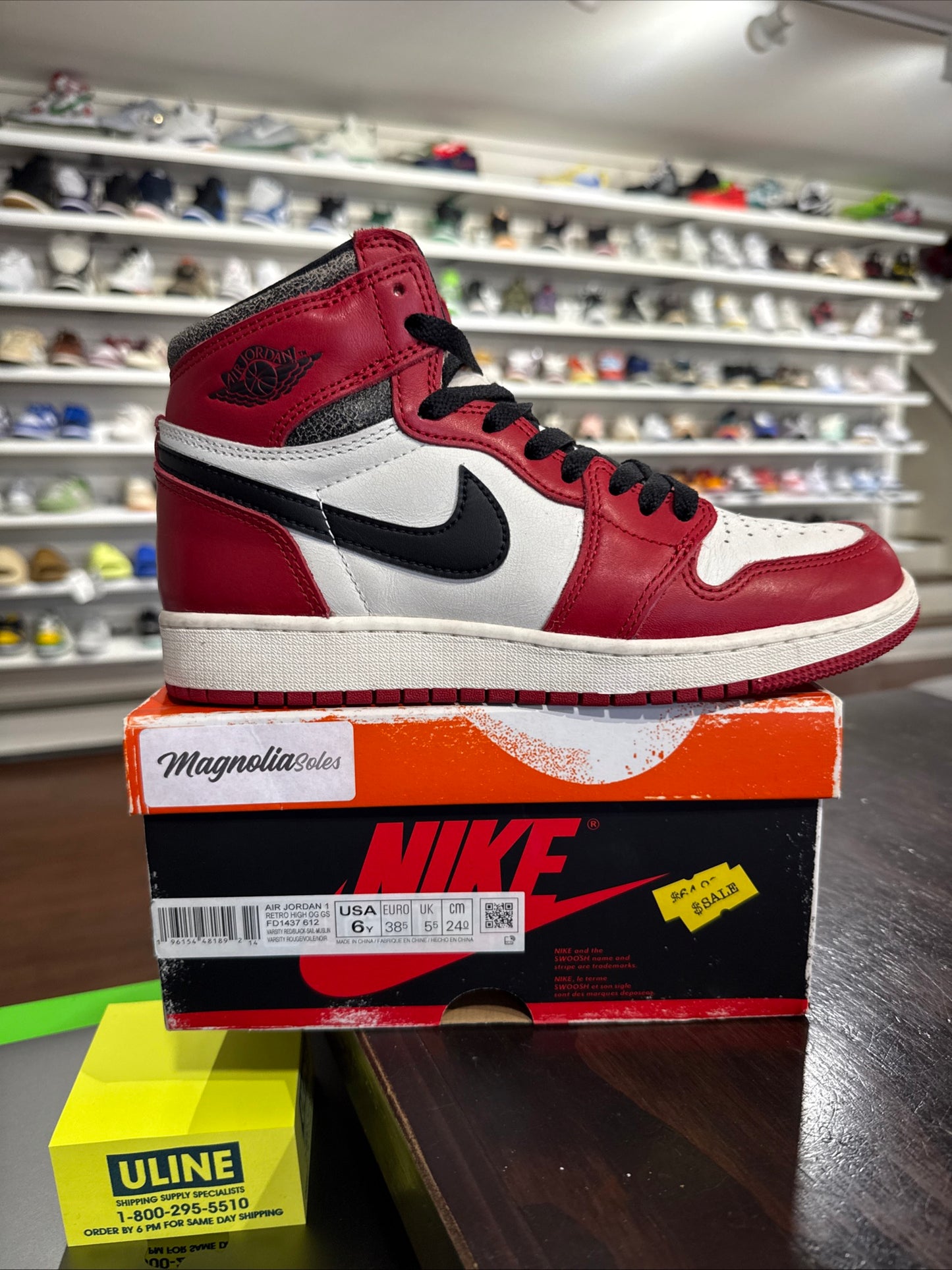 *USED* Jordan 1 Lost and Found (Size 6y)