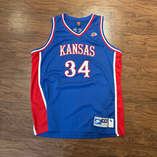 *VINTAGE* Kansas State Basketball Paul Pierce Nike Jersey (FITS XXLARGE)