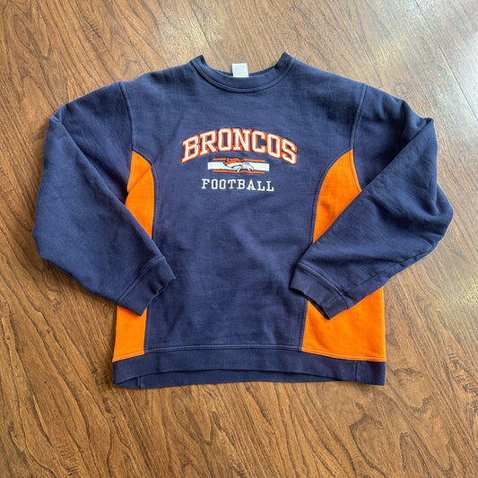 *VINTAGE* Broncos Football Crewneck (FITS Medium/Large)