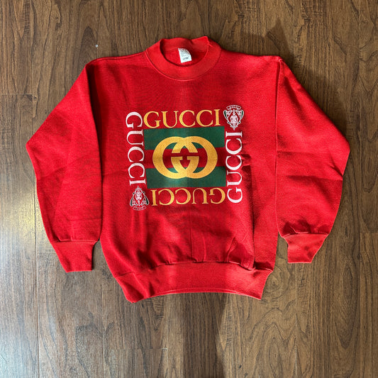 *VINTAGE* Gucci Crew Neck (FITS SMALL)