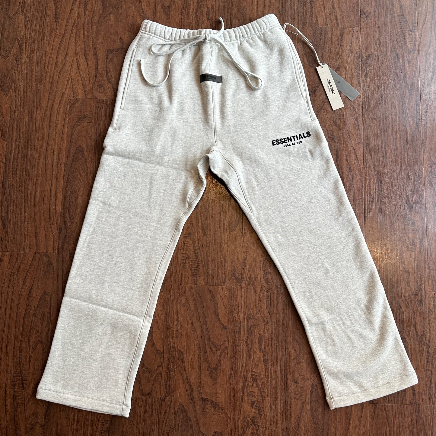 Essentials Fear of God Sweatpant Grey Light Oatmeal Relaxed