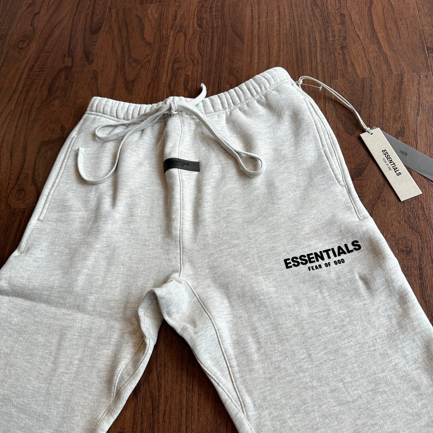 Essentials Fear of God Sweatpant Grey Light Oatmeal Relaxed