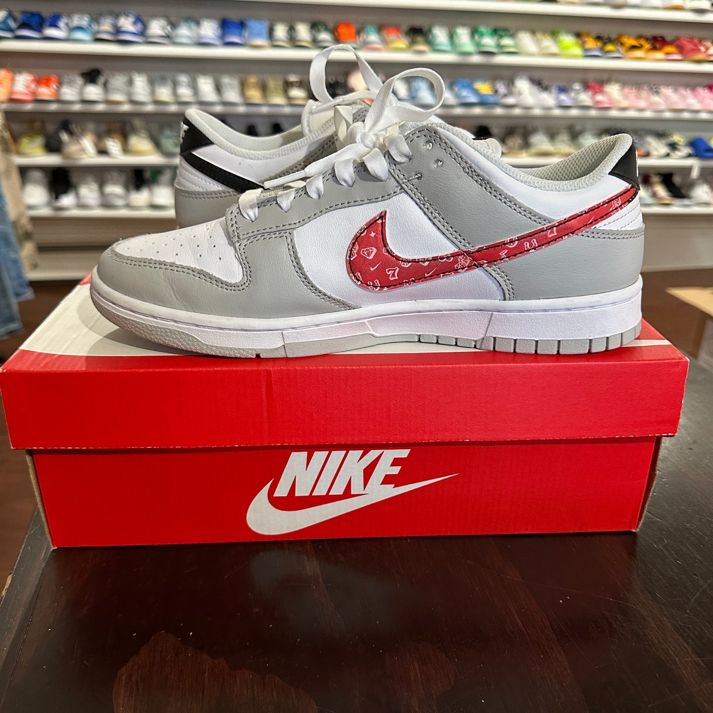*USED* Nike Dunk Low Grey Fog Lottery Pack (size 9)