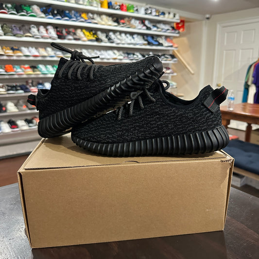 *USED* Yeezy Boost 350 v1 Pirate Black (2016) size 9 (VNDS)