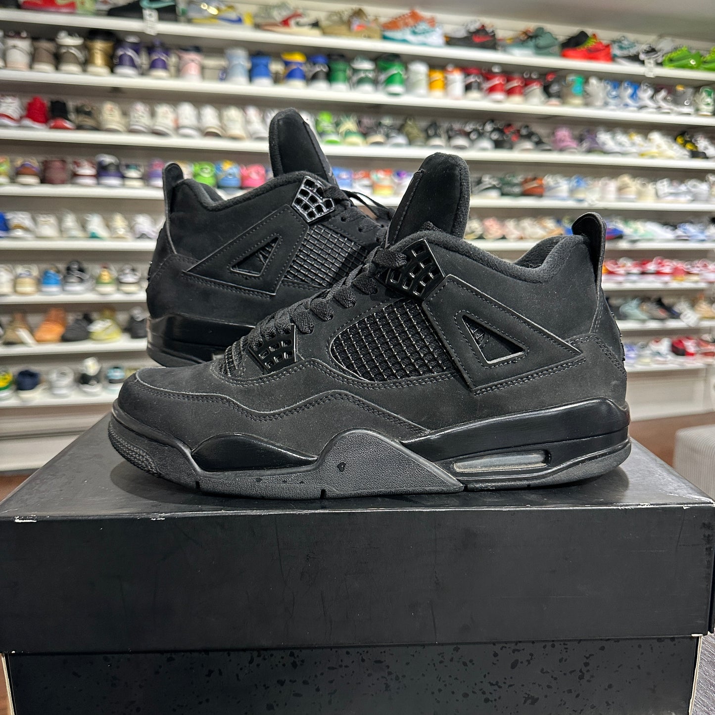 *USED* Jordan 4 Black Cat (SIZE 10)