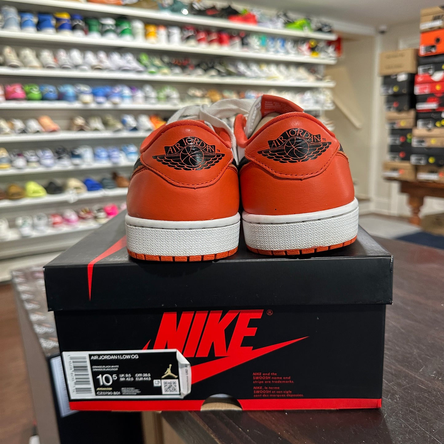 *USED* Jordan 1 Low Starfish (Size 10.5)